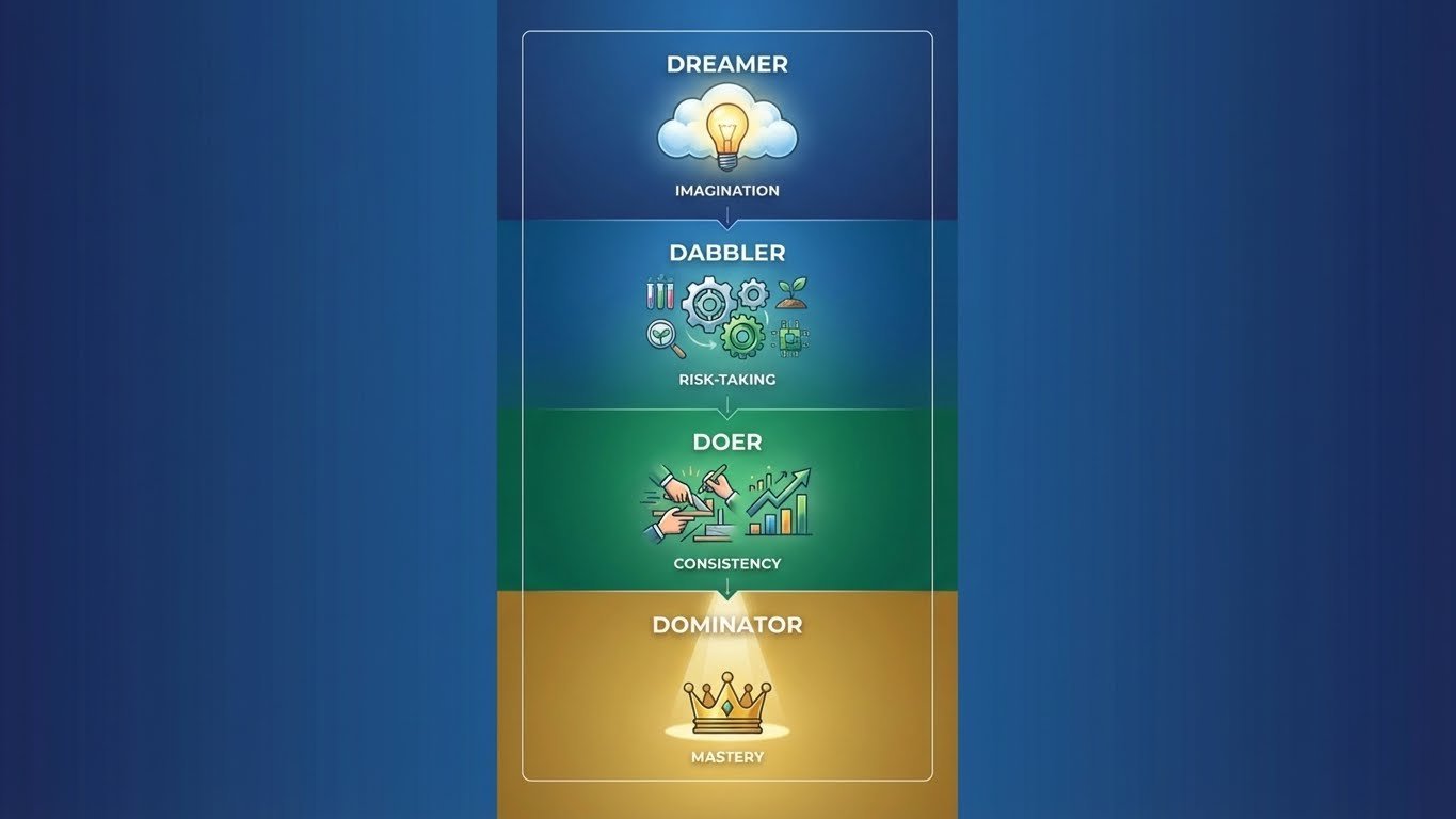 The 4 Stages of Entrepreneurship